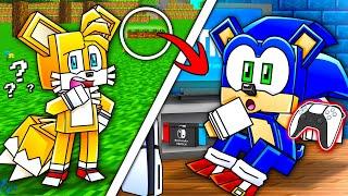 Sonic's SECRET GAMING ROOM in Minecraft!!