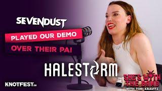 The Story of HALESTORM'S First Big Break with SEVENDUST - Lzzy Hale on She's With The Band