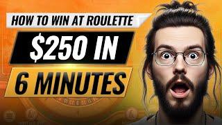 How to Win at Roulette $250 (£200) in 6 minutes with Fibonacci Corner Bets