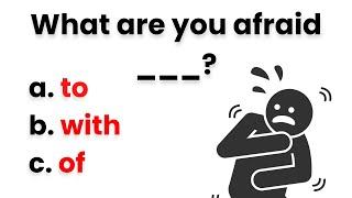 Can You Score 20/20? || Adjectives & Prepositions Quiz