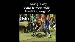 Cycling is Better Than Lifting?  #massiveiron