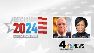 FULL DEBATE: Angela Alsobrooks debates Larry Hogan in Maryland Senate race | NBC4 Washington