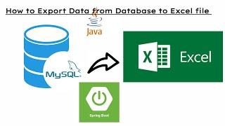 Master Function for Export Data from Database into Excel File in Spring Boot REST API