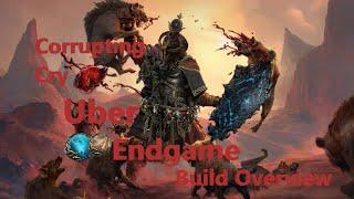 Skadoosh's Corrupting Cry - Uber Endgame build overview + T4 arbiter, Path of Exile 2