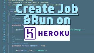 Schedule a Job Queue for web app + Schedule Cron job on Heroku