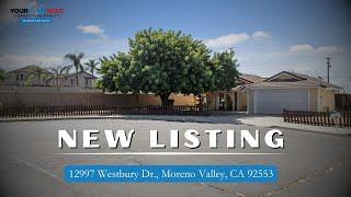 12997 Westbury Dr., Moreno Valley, CA 92553 - JUST LISTED!