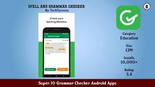 Super 10 Grammar Checker Android Apps