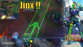 Wild Rift Jinx vs Caitlyn & Braum Dragon lane (MVP) No Support !!