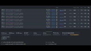 ДУАЛ майнинг eth + ton  rx 6600xt rx 6700xt ДОХОДНОСТЬ майнинг фермы