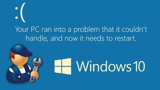 Windows 10 - How to fix start-up problems - Blackscreen - Bootloop - Infinite Loading [HD 60FPS]