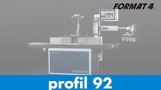 Format4® profil 92 M e-motion - Spindle moulder with double pivoting | Felder Group