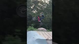 Hitting a few jumps on my Sur Ron!