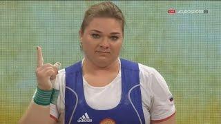 2017 European Weightlifting Championships Women +90 kg \ Тяжелая атлетика Чемпионат Европы [1080]