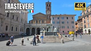 Rome Italy  - Trastevere 2025 | 4K Walking Tour
