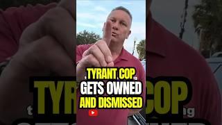 YOU LISTEN TO ME! Idiot Cop Gets Owned Bad & Dismissed! *NO FREE SPEECH* First Amendment Audit