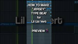 How To Make A 'Jersey' Type Beat For Lil Uzi Vert | 'Just Wanna Rock" Type Beat #shorts #tutorial