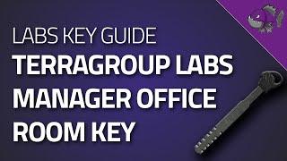 TerraGroup Labs Manager Office Room Key - Key Guide - Escape From Tarkov