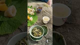 расслабляющий🫠 зелёный чай с фруктами #чай