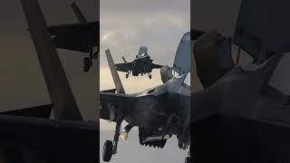 Watch a pair of F-35s hover over the USS America