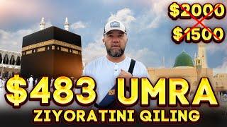 483$ga Umra safariga boramiz. 1500$ - 2000$  Tour firmalariga sarflash shart emas !  #umrah