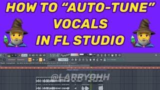 How to auto tune in FL Studio with "Pitcher"