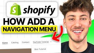 How To Add a Navigation Menu to Shopify (2025 Updated Tutorial)