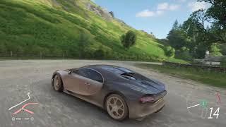 ADMIRING THE VIEWS OF EDINBURGH IN MY BUGATTI CHIRON