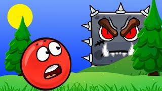 Новый КРАСНЫЙ ШАРИК против ЧЕРНЫХ КВАДРАТОВ игра Red Ball 4 на канале Мистер Игрушкин