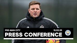 INJURY NEWS | Eddie Howe Press Conference | Man City (A)