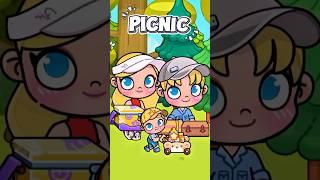 SWEET FAMILY PICNIC DAY ️#avatarworld #nina PAZU