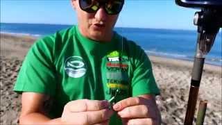 Espinete Surfcasting ´´Tutorial de anzuelado de cangrejo para la dorada