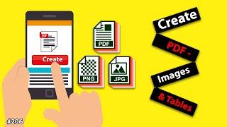 Flutter Tutorial - Create PDF With Images & Tables