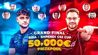 GRAND FINALS & DECIDER UM PLATZ 3! | BIBA x SHPENDI 50.000€ CS2 Streamer Cup!