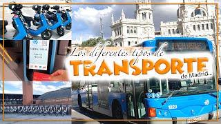 Tipos de transporte en Madrid | Como moverte por la ciudad | Yo soy DesiRomero