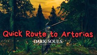 How to get to Artorias boss fight | Dark Souls 1