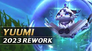 YUUMI REWORK 2023 Gameplay Spotlight Guide - League of Legends