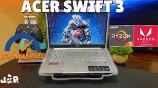 Ryzen 5 4500u Budget Gaming Review | BENCHMARKED + Disassembly Acer Swift 3 Radeon Vega 6 in 2021