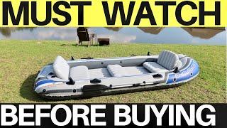 NEWEST Intex Excursion 5 - Review, How To, Set Up - Portable Inflatable Boat