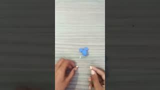 DIY Paper pin craft #kirti art and craft #yotube short
