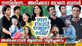 NNA THAN BUZZER ADI with NASLEN , SAAFBOI, ANU & MEENAKSHI | 18+ MOVIE SPECIAL SHOW | GINGER MEDIA