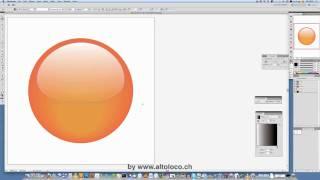 Illustrator CS5 - Tutorial - Glossy Button