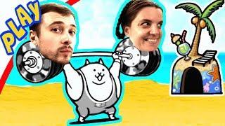 ПРоХоДиМеЦ и БолтушкА выполняют Вызовы у КОТОВ! #370 - игра The Battle Cats