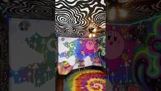 anyone in cali have a room that needs some color?🪐  #painting #art #wallpainting