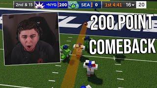 THE 200 POINT COMEBACK! (Football Fusion Funny Moments)