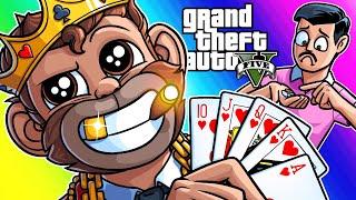 GTA5 Online Funny Moments - Lui's Casino Tour! (Diamond Casino and Resort DLC)