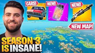 EVERYTHING Epic DIDN'T Tell You In The SEASON 3 Update! (NEW MAP, Cars + MORE) - Fortnite