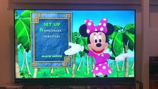 DVD Menu Walkthrough for Mickey Mouse Clubhouse Quest for the Crystal Mickey (2013) DVD