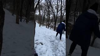 Snowy Disc Golf #discgolf #dg #snow