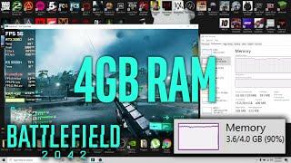 Battlefield 2042 on 4GB RAM - Who Said That Game Isn't Optimized?