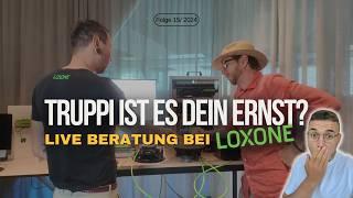 Live Beratung von Michael Truppe Let´s Bastel bei Loxone @LetsBastel Smarthome